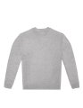 Heren Sweater B&C ID.332 Crew WG004 Sport Grey